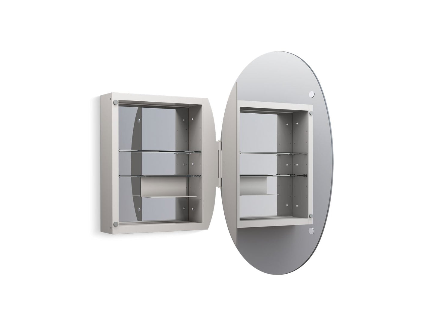 KOHLER Verdera 24" x 34" oval medicine cabinet