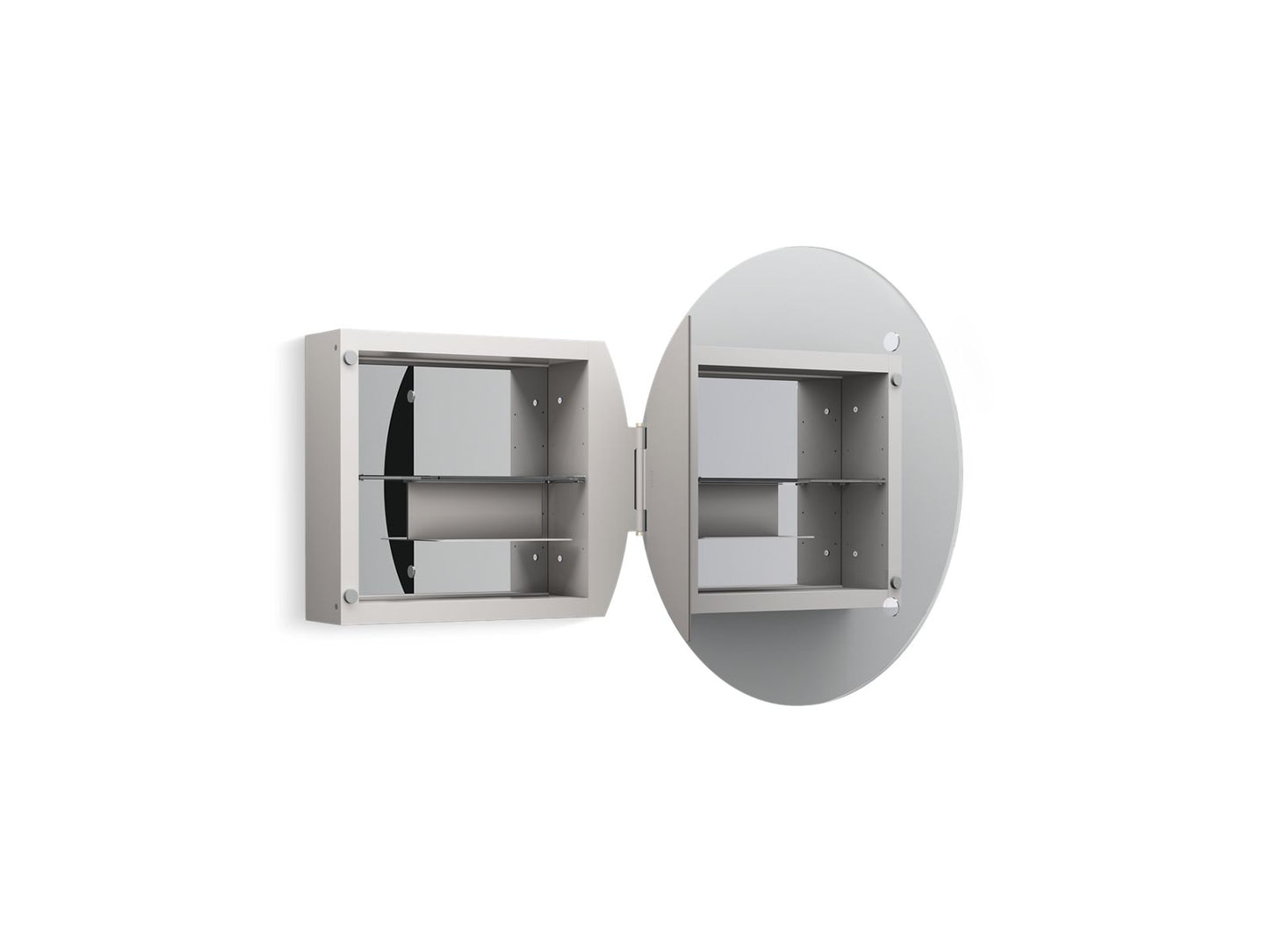 KOHLER Verdera 24" round medicine cabinet