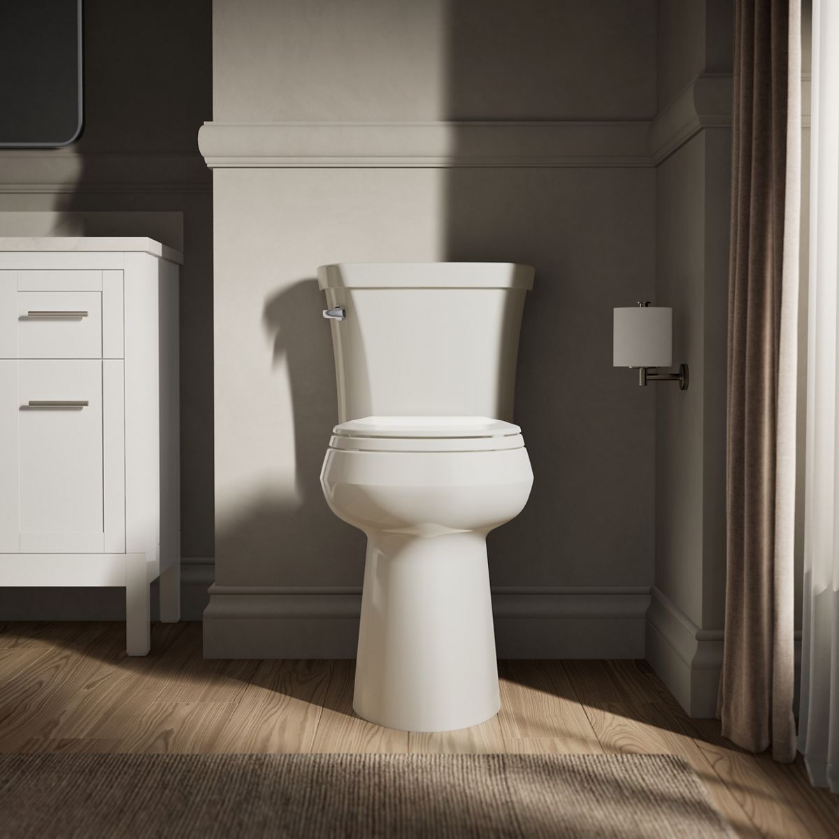 KOHLER Highline Tall round-front toilet bowl