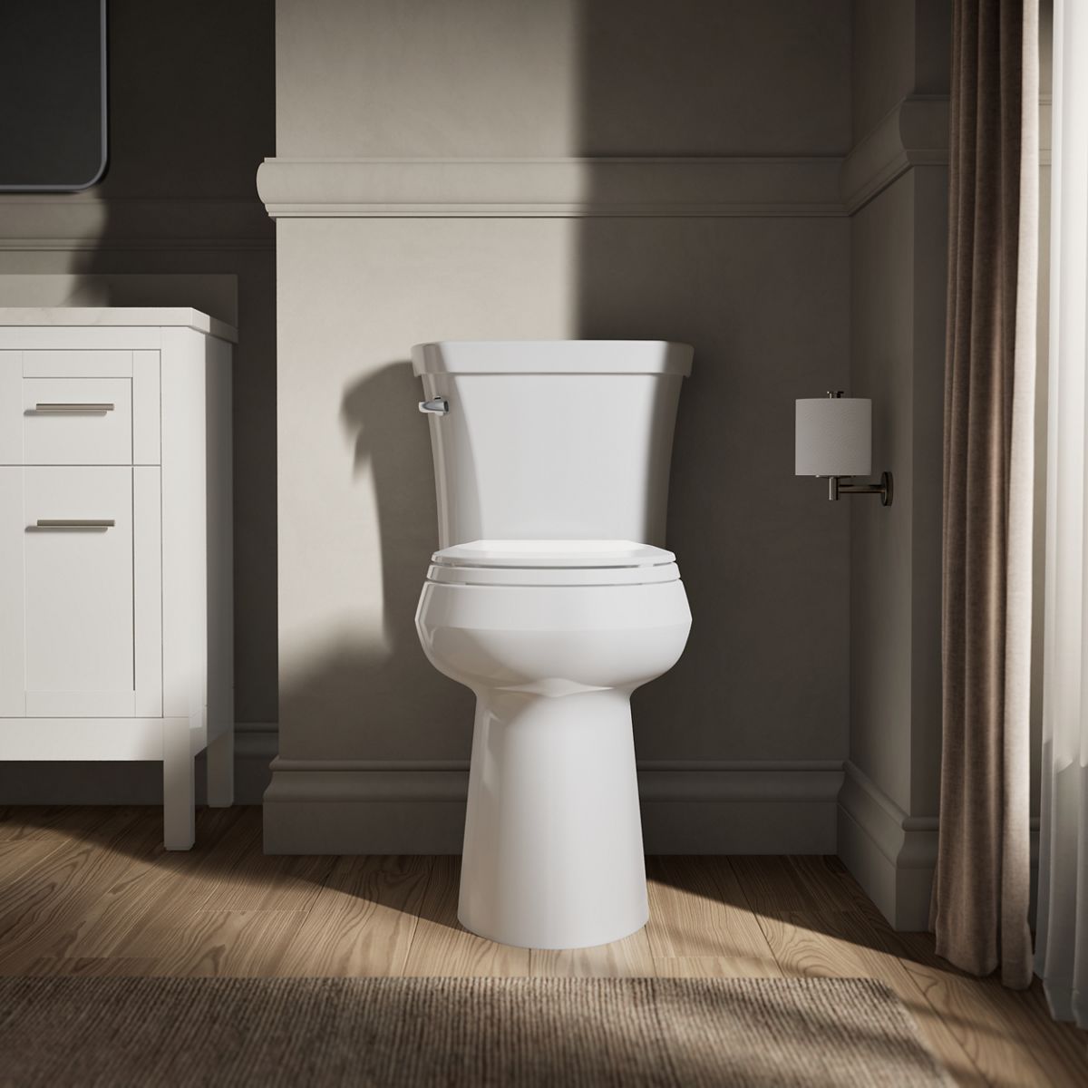 KOHLER Highline Tall round-front toilet bowl