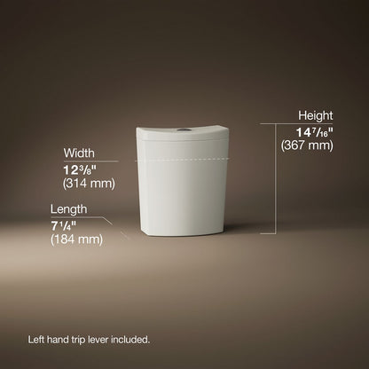 KOHLER K-3569 Persuade Curv Toilet tank, dual-flush