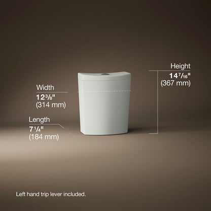 KOHLER K-3569 Persuade Curv Toilet tank, dual-flush
