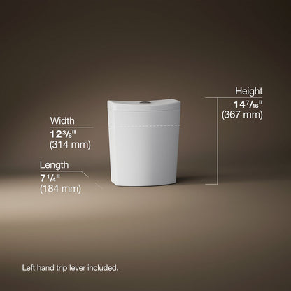 KOHLER K-3569 Persuade Curv Toilet tank, dual-flush
