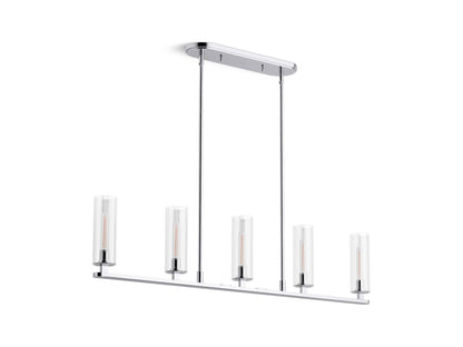 KOHLER K-35877-CH05 Crue 45" linear chandelier