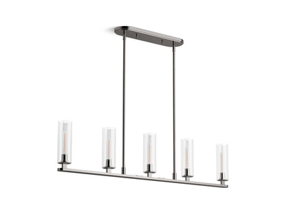 KOHLER K-35877-CH05 Crue 45" linear chandelier