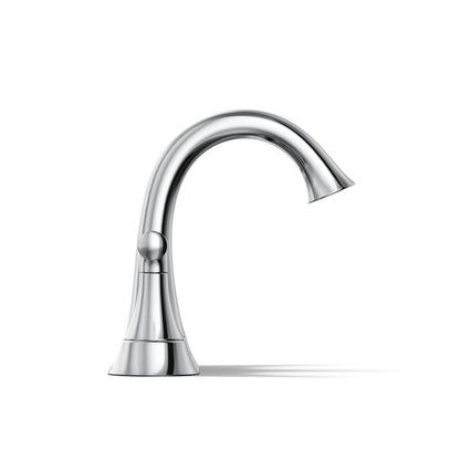 KOHLER K-35951-4 Buckley Centerset bathroom sink faucet, 1.2 gpm, polished chrome - view 3