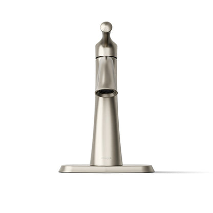 KOHLER K-35952-4 Buckley Single-handle bathroom sink faucet, 1.2 gpm, vibrant brushed nickel - view 2