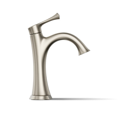 KOHLER K-35952-4 Buckley Single-handle bathroom sink faucet, 1.2 gpm, vibrant brushed nickel - view 3
