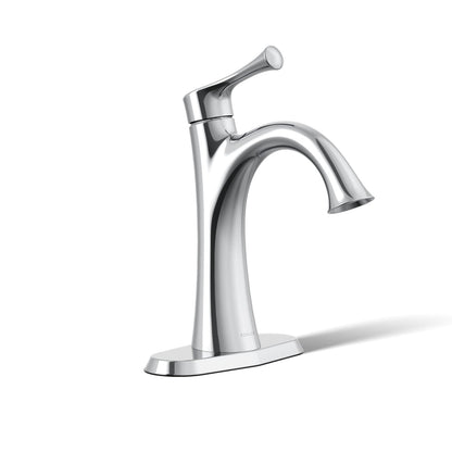 KOHLER K-35952-4K Buckley Single-handle bathroom sink faucet, 1.0 gpm, polished chrome - view 5