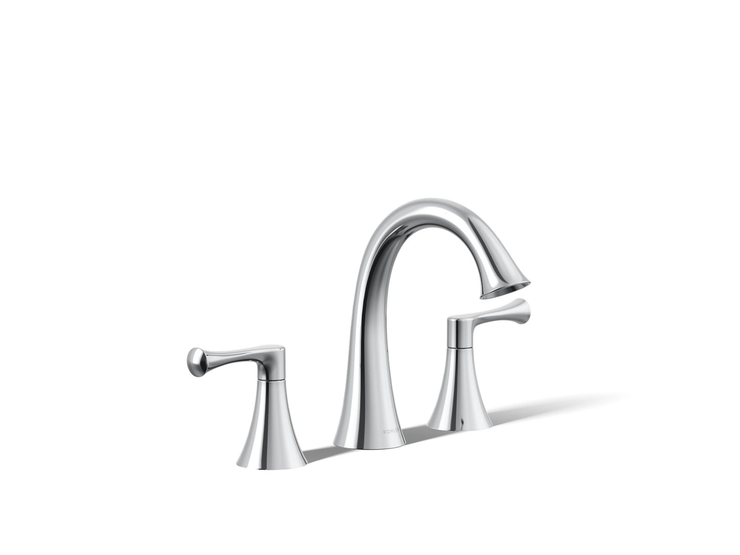 KOHLER K-35953-4K Buckley Widespread bathroom sink faucet, 1.0 gpm, polished chrome
