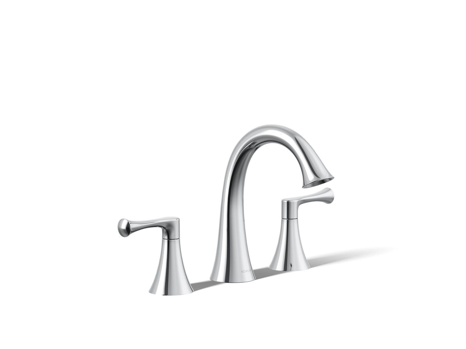 KOHLER K-35953-4K Buckley Widespread bathroom sink faucet, 1.0 gpm, polished chrome