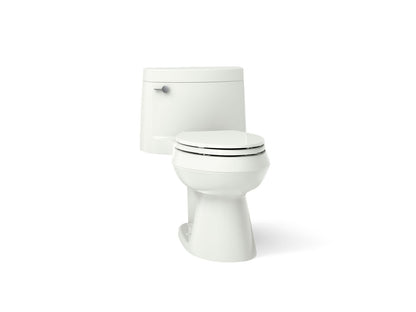 KOHLER K-3619 Cimarron One-piece elongated toilet with concealed trapway, 1.28 gpf