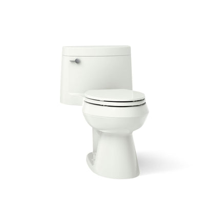 KOHLER K-3619 Cimarron One-piece elongated toilet with concealed trapway, 1.28 gpf