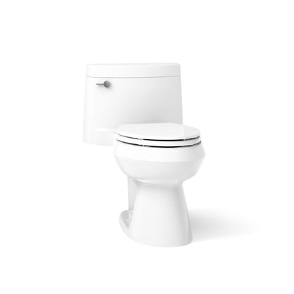 KOHLER K-3619 Cimarron One-piece elongated toilet with concealed trapway, 1.28 gpf
