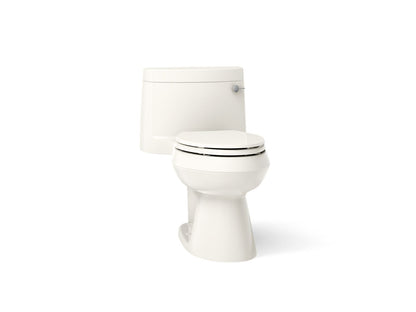 KOHLER K-3619-RA Cimarron One-piece elongated toilet with concealed trapway, 1.28 gpf
