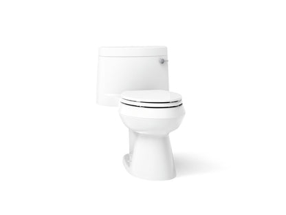 KOHLER K-3619-RA Cimarron One-piece elongated toilet with concealed trapway, 1.28 gpf