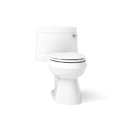 KOHLER K-3619-RA Cimarron One-piece elongated toilet with concealed trapway, 1.28 gpf