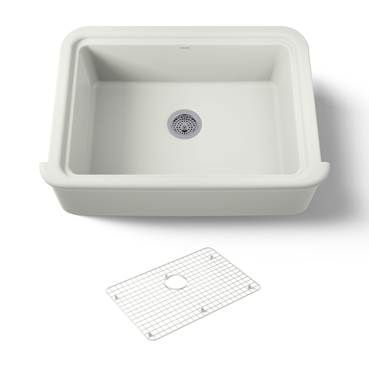 KOHLER K-36251 Audrine 32-1/2" undermount single-bowl farmhouse kitchen sink