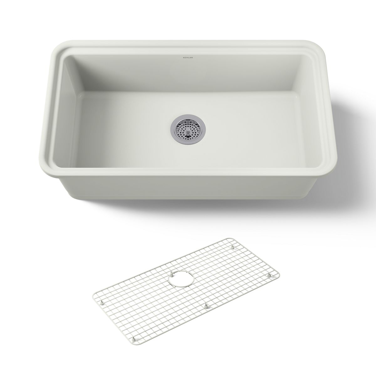 KOHLER K-36254 Audrine 33" undermount single-bowl kitchen sink