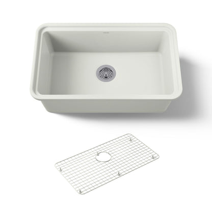 KOHLER K-36255 Audrine 30" undermount single-bowl kitchen sink