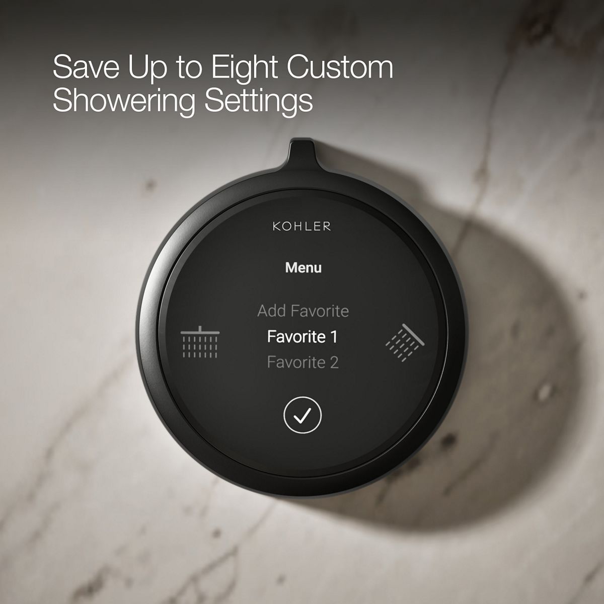 KOHLER K-36364 Anthem Duo Two-outlet shower digital control
