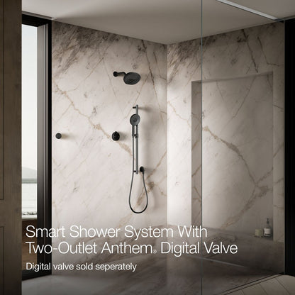KOHLER K-36364 Anthem Duo Two-outlet shower digital control