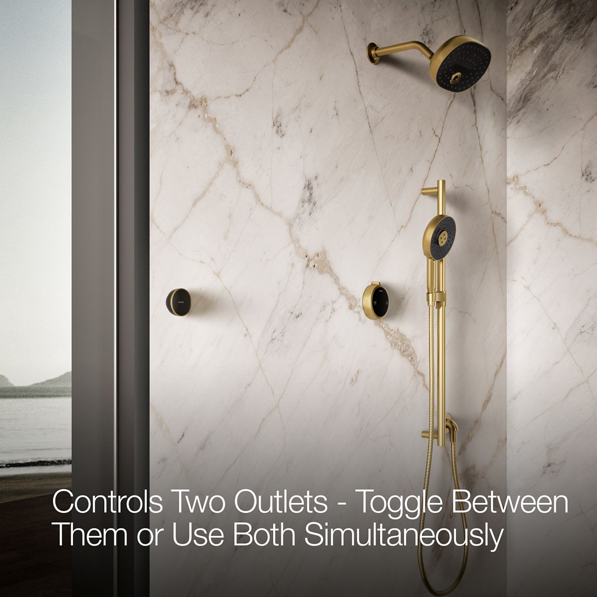 KOHLER K-36364 Anthem Duo Two-outlet shower digital control