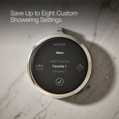 KOHLER K-36364 Anthem Duo Two-outlet shower digital control