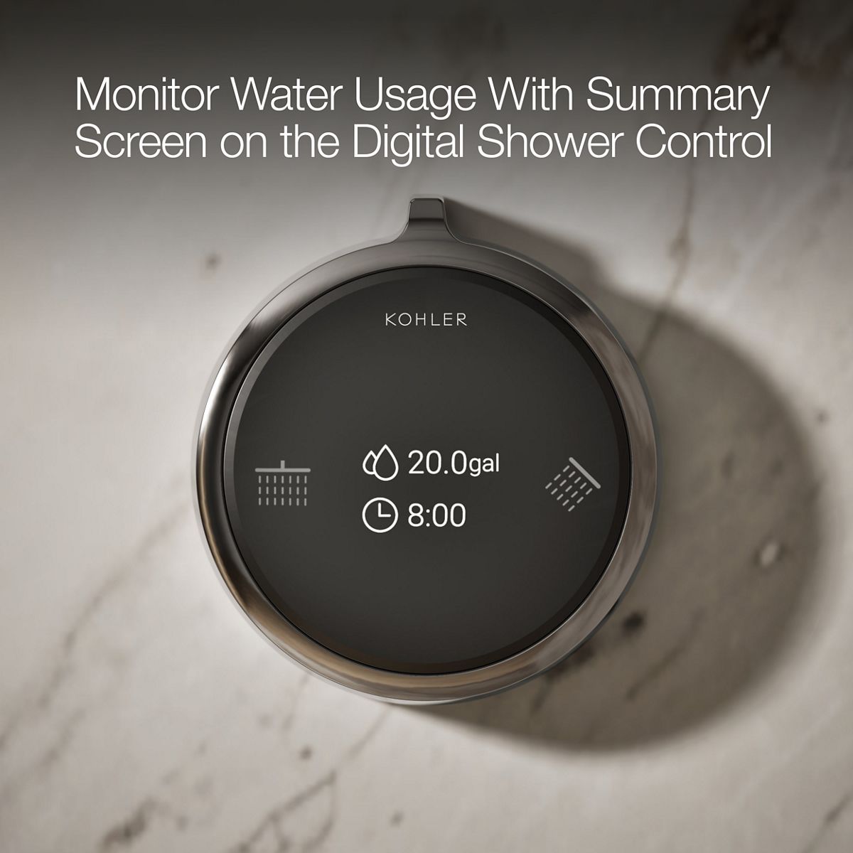 KOHLER K-36364 Anthem Duo Two-outlet shower digital control