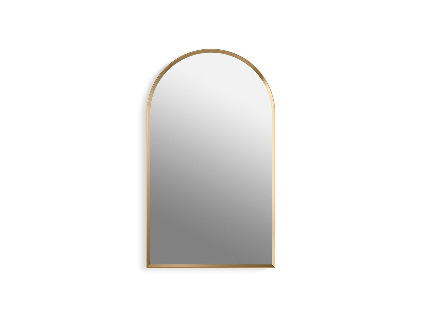 KOHLER Verdera 20" x 34" arched framed medicine cabinet, left-hinged