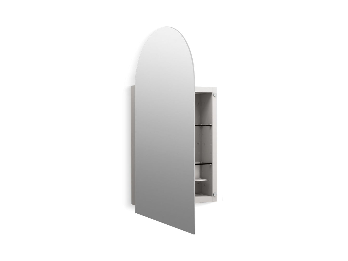 KOHLER Verdera 20" x 34" arched medicine cabinet, left-hinged