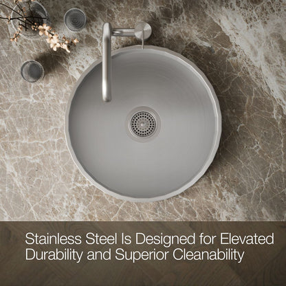 KOHLER K-3674 Brinx 18-3/4" top-mount single-bowl bar sink