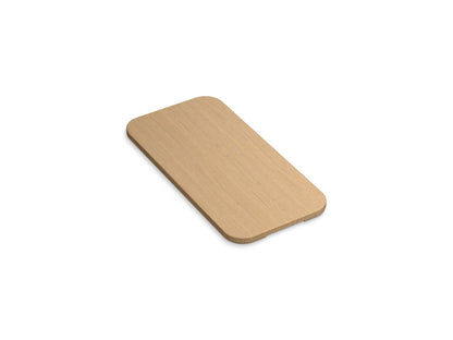 KOHLER K-36793 White Oak Cutting Board for Audrine Farmhouse Workstation Kitchen Sink - 3/4 view of product