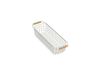 KOHLER K-36794 Wire Sink Basket for Audrine Farmhouse Kitchen Sink, Dune - 3/4 view of product
