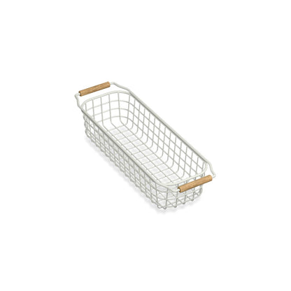 KOHLER K-36794 Wire Sink Basket for Audrine Farmhouse Kitchen Sink, Dune - 3/4 view of product