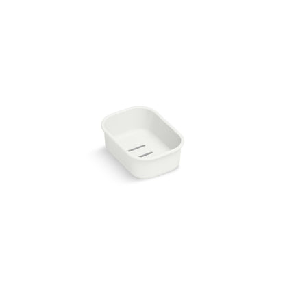 KOHLER K-36795 Colander for Audrine Kitchen Sink, Cloude White - 3/4 view of product