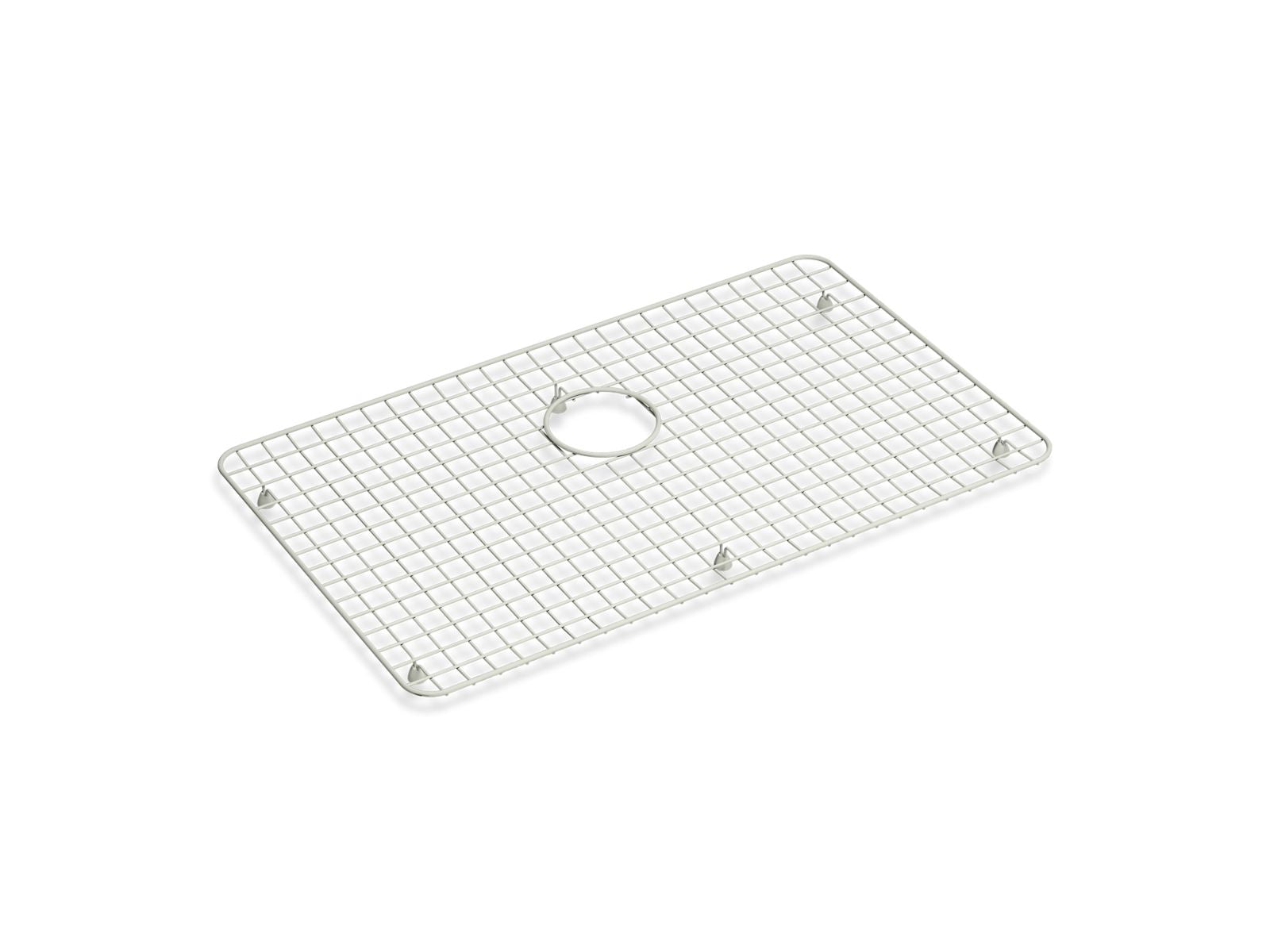 KOHLER K-37648 Sink Rack for Audrine Farmhouse Kitchen Sink, Dune - 3/4 view of product