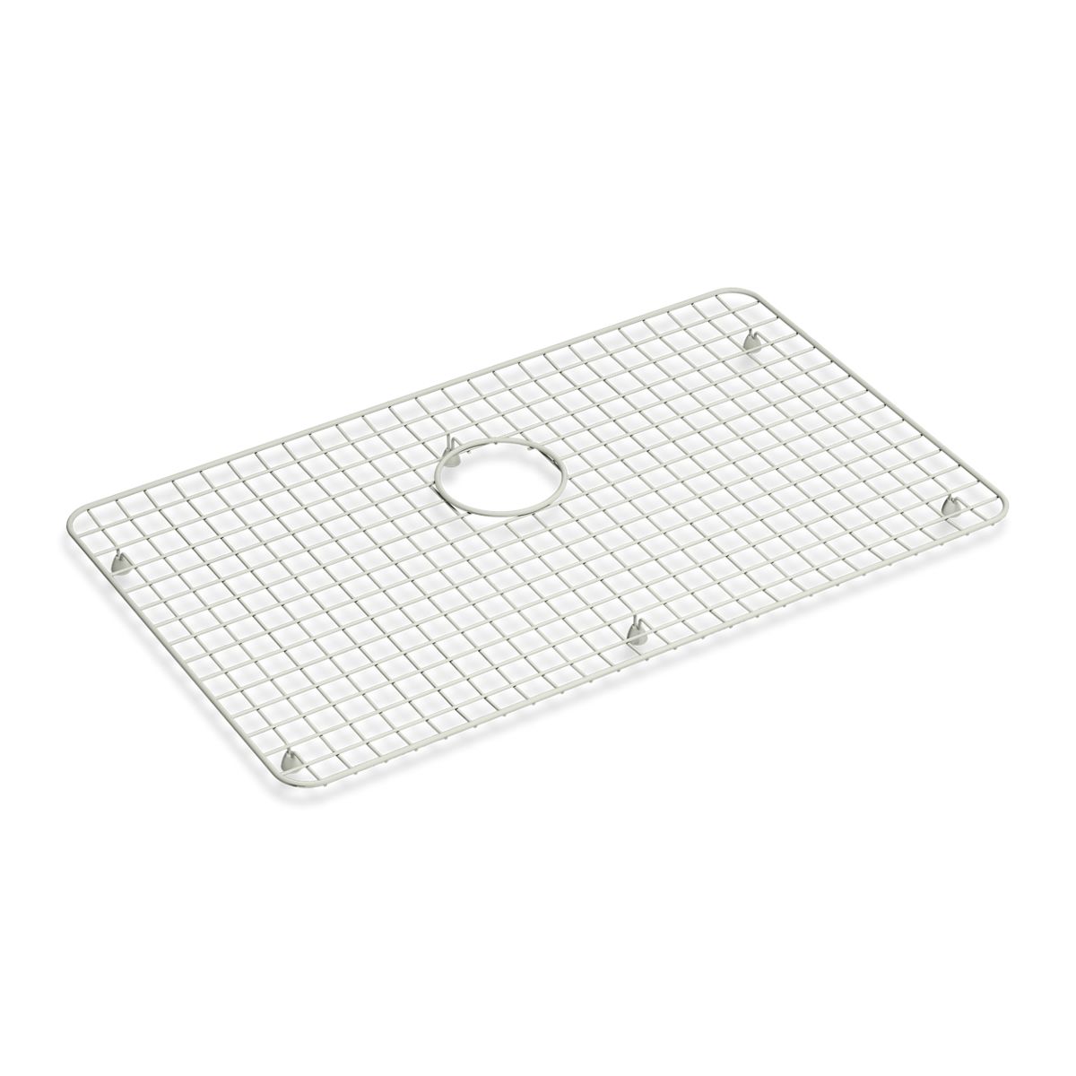 KOHLER K-37648 Sink Rack for Audrine Farmhouse Kitchen Sink, Dune - 3/4 view of product