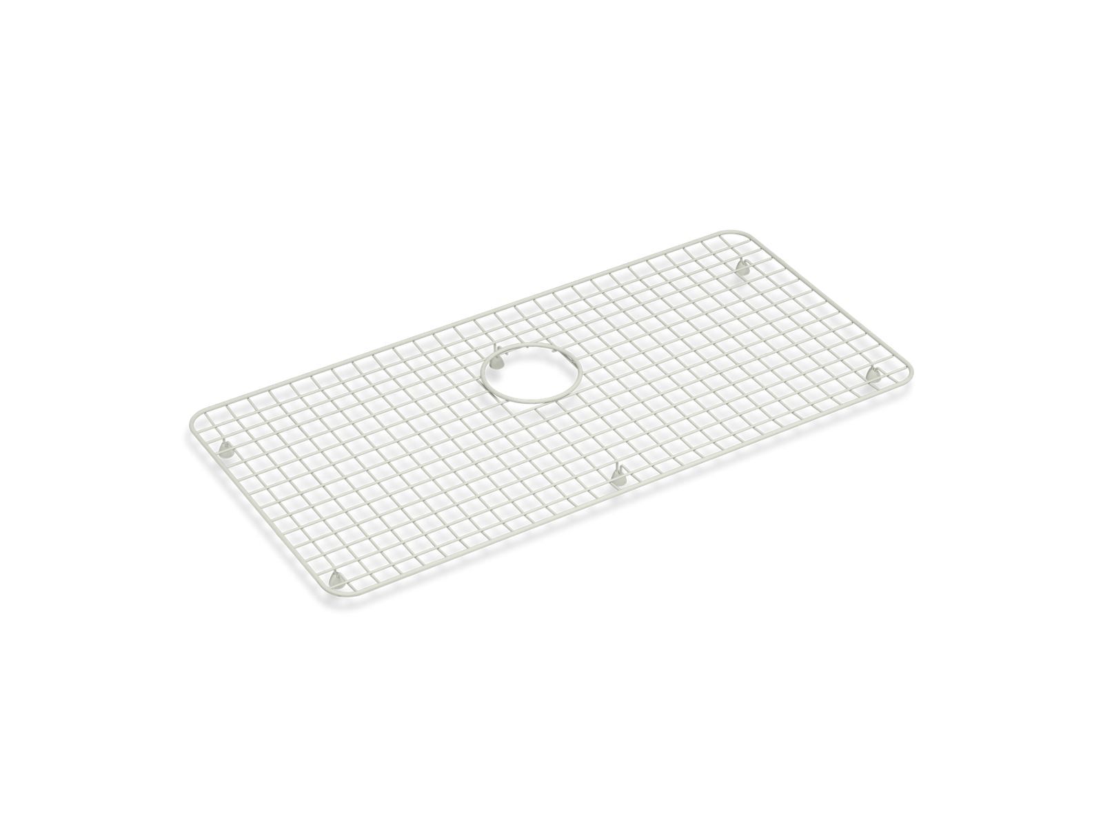 KOHLER K-37649 Sink Rack for Audrine Kitchen Sink, Dune - 3/4 view of product