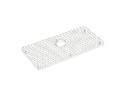 KOHLER K-37649 Sink Rack for Audrine Kitchen Sink, Dune - 3/4 view of product
