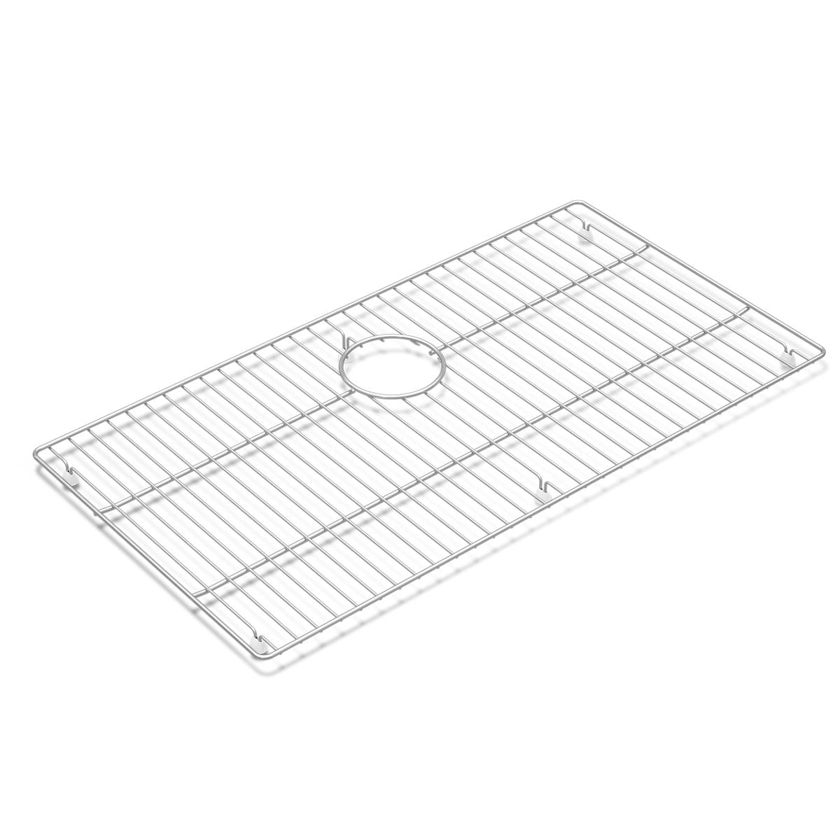 KOHLER K-37716 Billings Sink Rack, Stainless Steel - 3/4 view of product