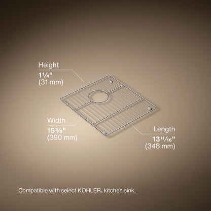 3/4 view of product with dimensions