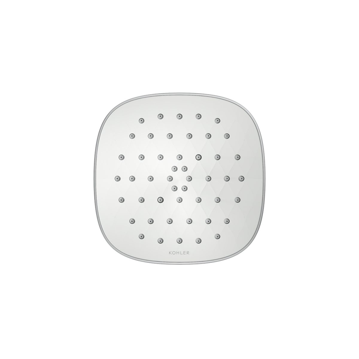 KOHLER Cinq™ Square single-function filtered showerhead, 1.75 gpm