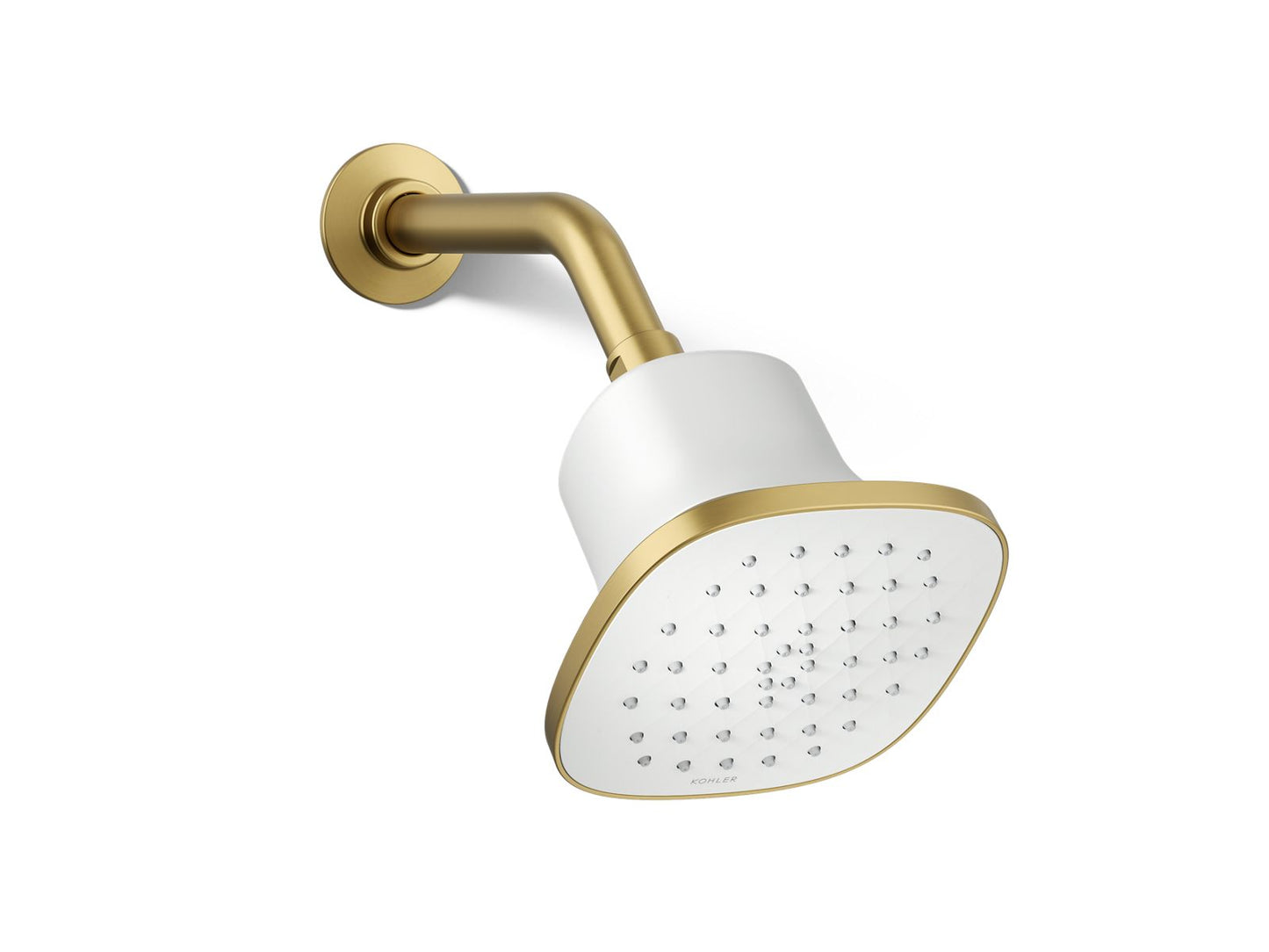 KOHLER Cinq™ Square single-function filtered showerhead, 1.75 gpm