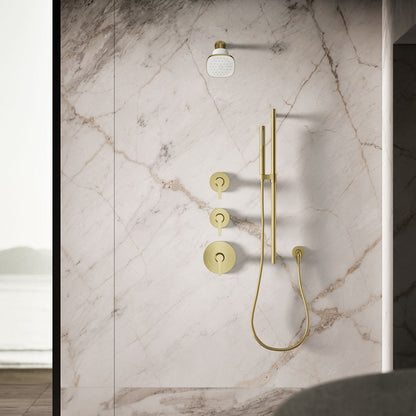 KOHLER Cinq™ Square single-function filtered showerhead, 1.75 gpm