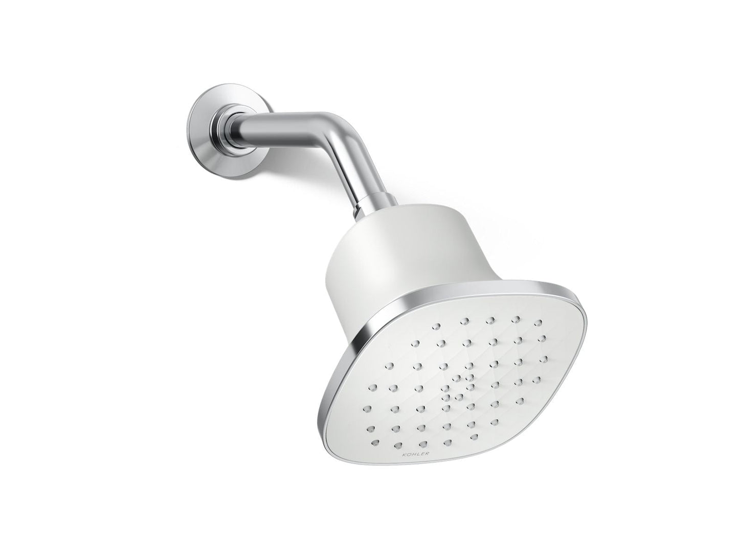 KOHLER Cinq™ Square single-function filtered showerhead, 2.5 gpm
