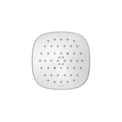 KOHLER Cinq™ Square single-function filtered showerhead, 2.5 gpm