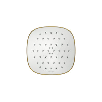 KOHLER Cinq™ Square single-function filtered showerhead, 2.5 gpm