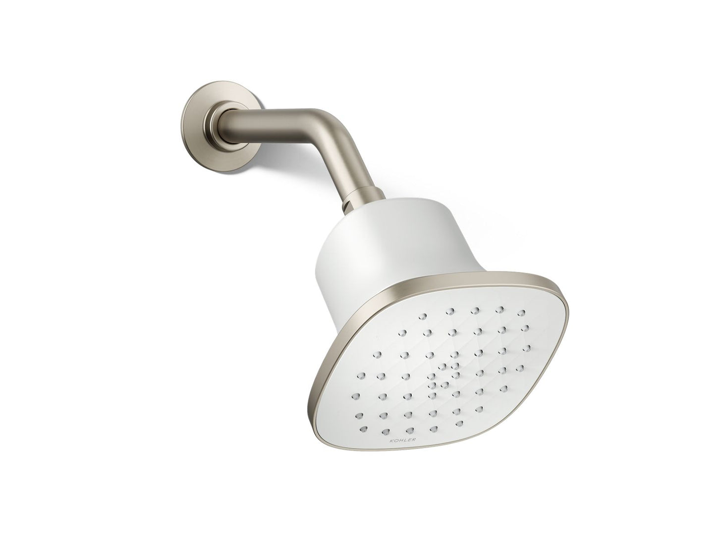 KOHLER Cinq™ Square single-function filtered showerhead, 2.5 gpm