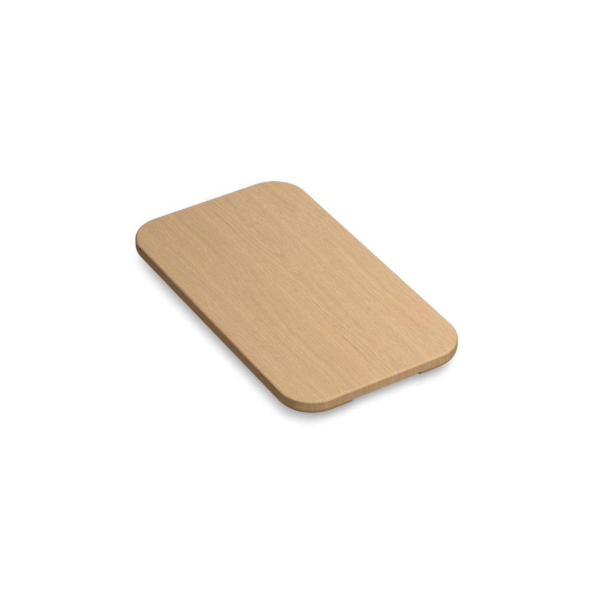 KOHLER K-37818 White Oak Cutting Board for Audrine Kitchen Sink - 3/4 view of product